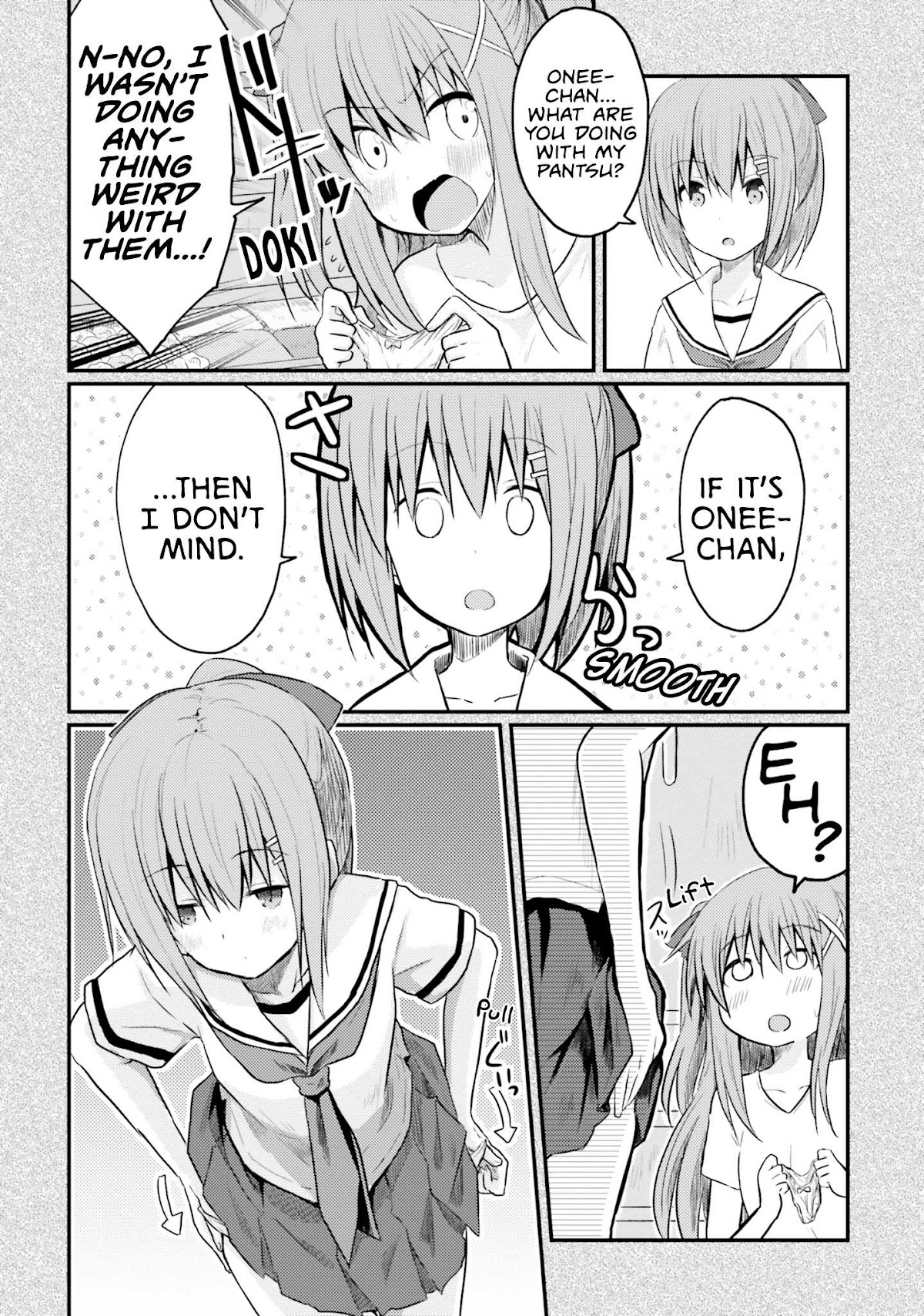 Her Elder Sister Has a Crush on Her, But She Doesn't Mind Chapter 2 page 2 - Chapter 2: Siscon Elder Sister and Little Sister's Pantsu