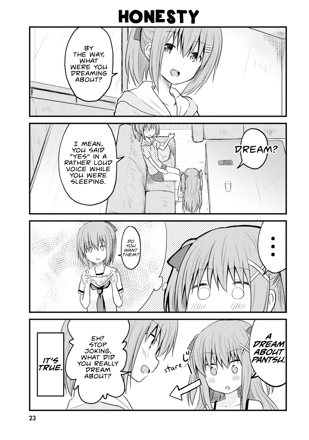 Her Elder Sister Has a Crush on Her, But She Doesn't Mind Chapter 2 page 6 - Chapter 2: Siscon Elder Sister and Little Sister's Pantsu
