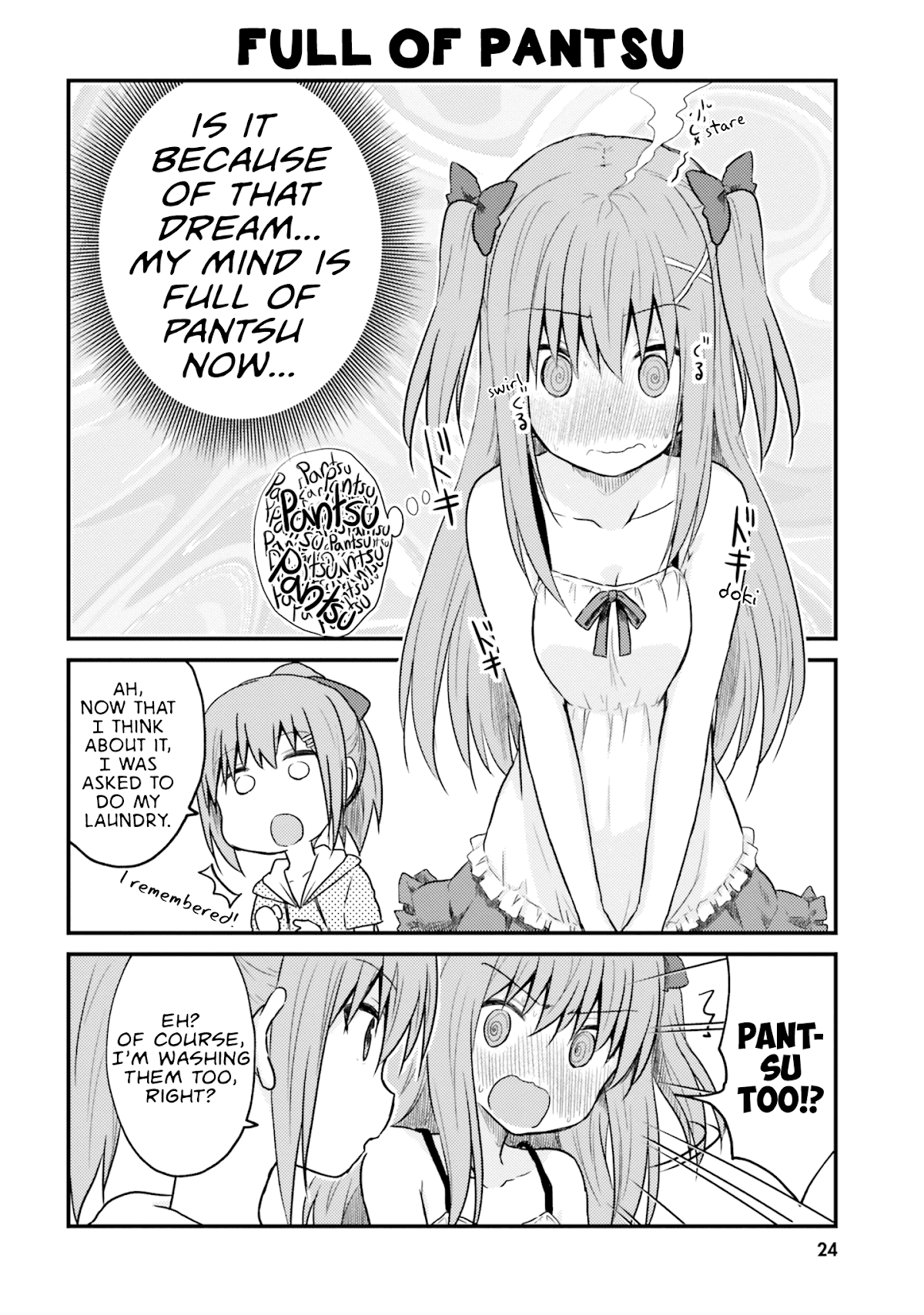 Her Elder Sister Has a Crush on Her, But She Doesn't Mind Chapter 2 page 7 - Chapter 2: Siscon Elder Sister and Little Sister's Pantsu