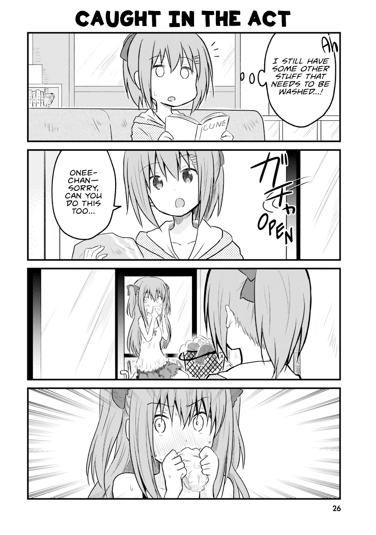 Her Elder Sister Has a Crush on Her, But She Doesn't Mind Chapter 2 page 9 - Chapter 2: Siscon Elder Sister and Little Sister's Pantsu