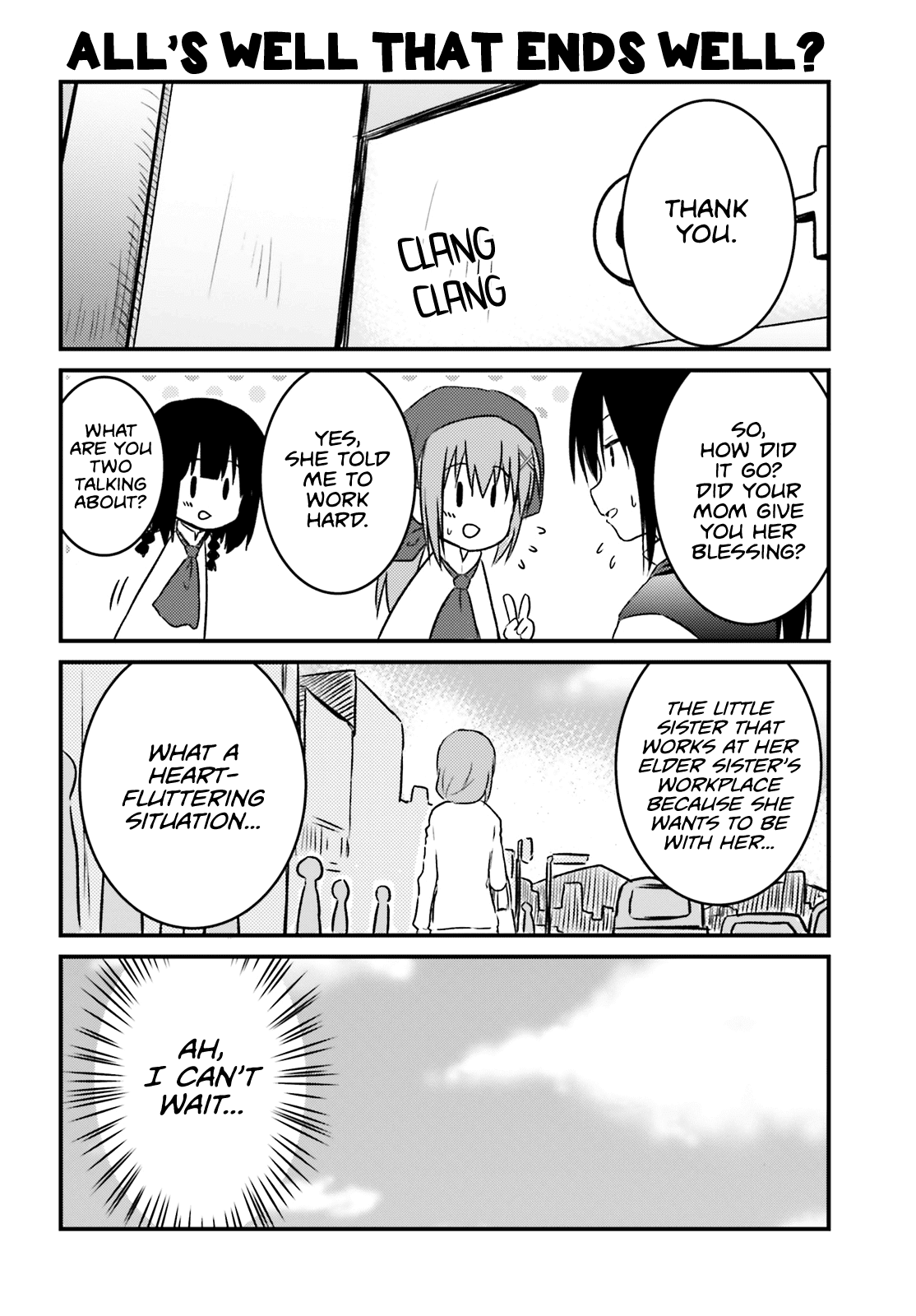 Her Elder Sister Has a Crush on Her, But She Doesn't Mind Chapter 20 page 10 - Chapter 20: Siscon Elder Sister and Mom Who Came to Her Workplace