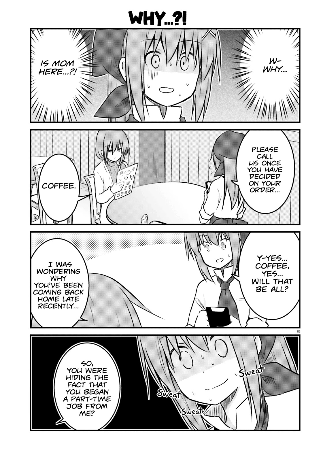 Her Elder Sister Has a Crush on Her, But She Doesn't Mind Chapter 20 page 3 - Chapter 20: Siscon Elder Sister and Mom Who Came to Her Workplace