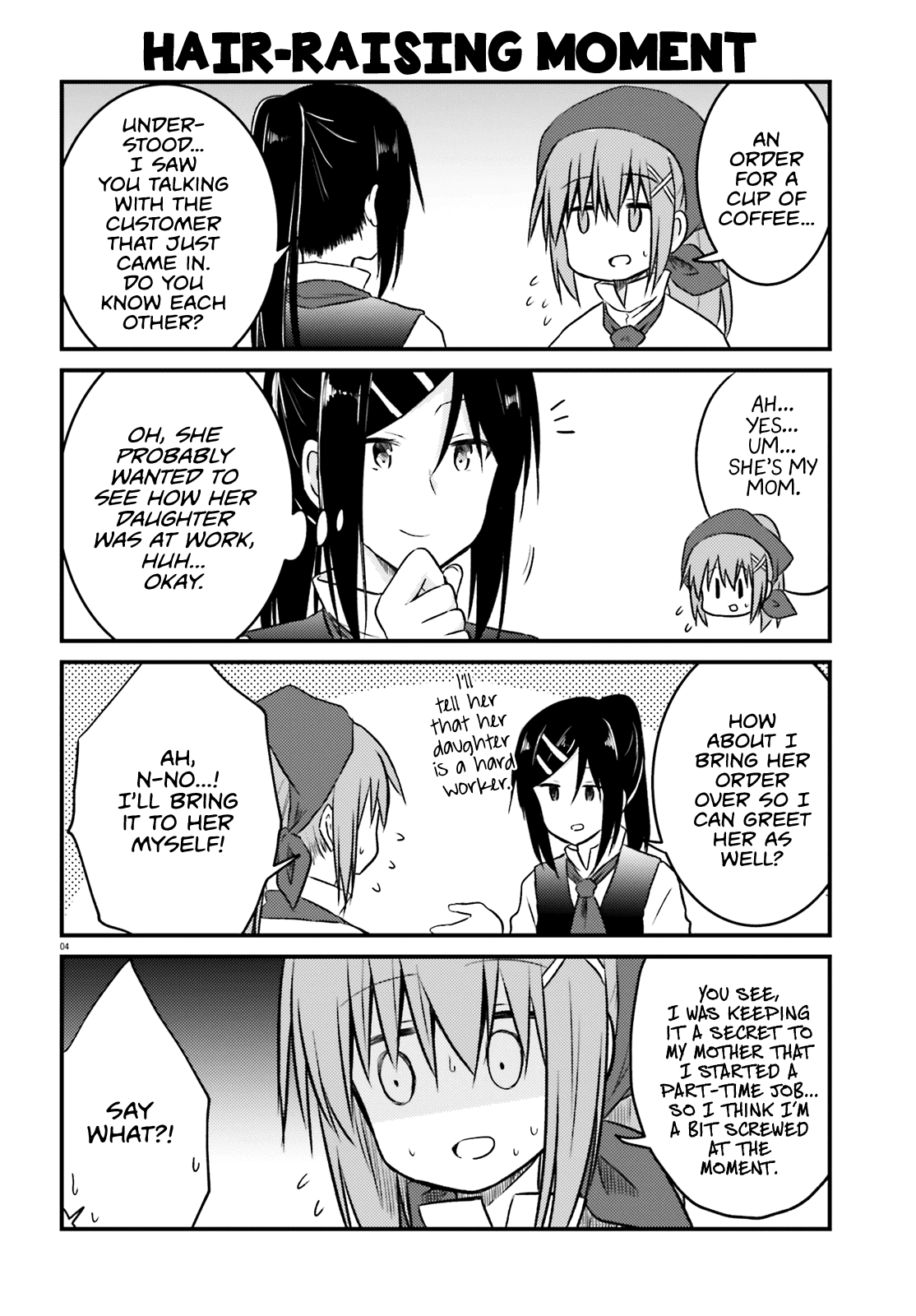 Her Elder Sister Has a Crush on Her, But She Doesn't Mind Chapter 20 page 4 - Chapter 20: Siscon Elder Sister and Mom Who Came to Her Workplace