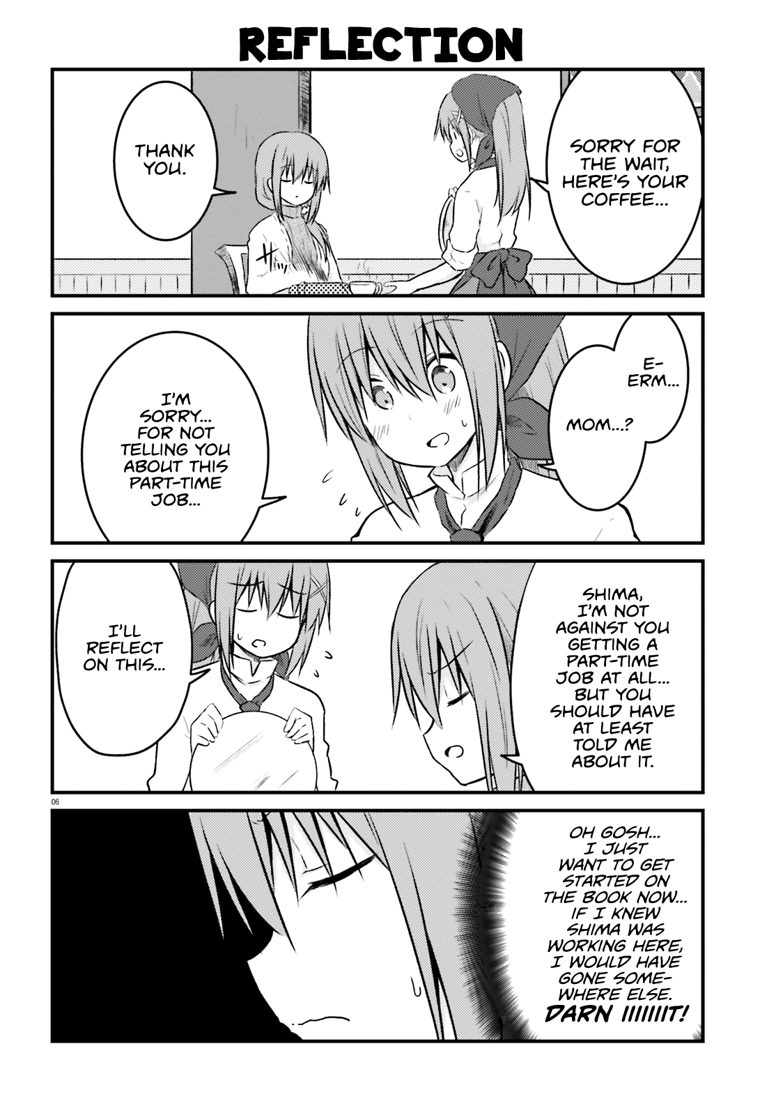 Her Elder Sister Has a Crush on Her, But She Doesn't Mind Chapter 20 page 6 - Chapter 20: Siscon Elder Sister and Mom Who Came to Her Workplace