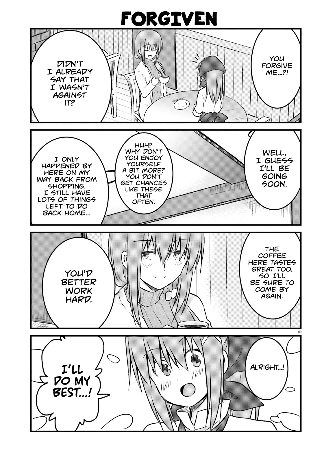 Her Elder Sister Has a Crush on Her, But She Doesn't Mind Chapter 20 page 9 - Chapter 20: Siscon Elder Sister and Mom Who Came to Her Workplace