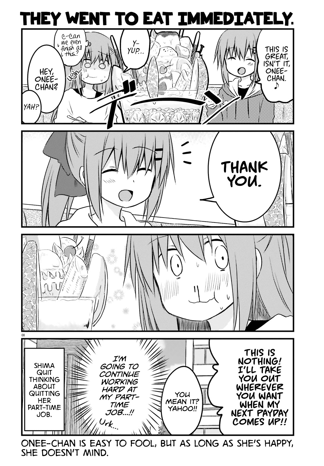 Her Elder Sister Has a Crush on Her, But She Doesn't Mind Chapter 21 page 8 - Chapter 21: Siscon Elder Sister and Spending Time With Little Sister