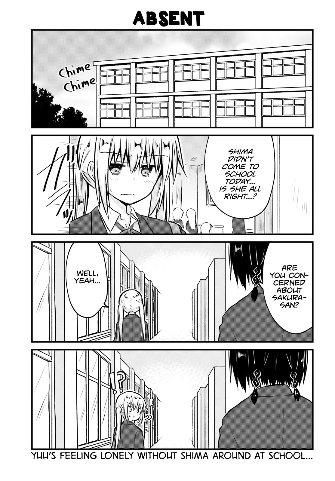 Her Elder Sister Has a Crush on Her, But She Doesn't Mind Chapter 24 page 1 - Chapter 24: Siscon Elder Sister and the Day She Was Absent From School