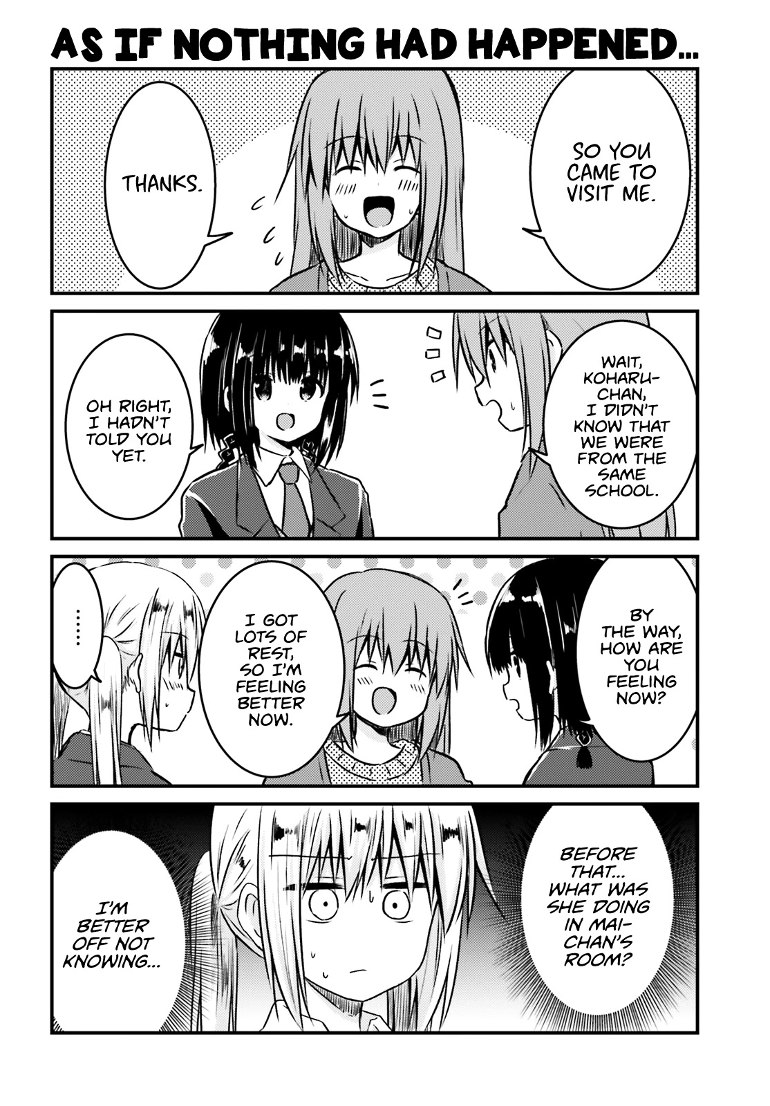 Her Elder Sister Has a Crush on Her, But She Doesn't Mind Chapter 24 page 6 - Chapter 24: Siscon Elder Sister and the Day She Was Absent From School