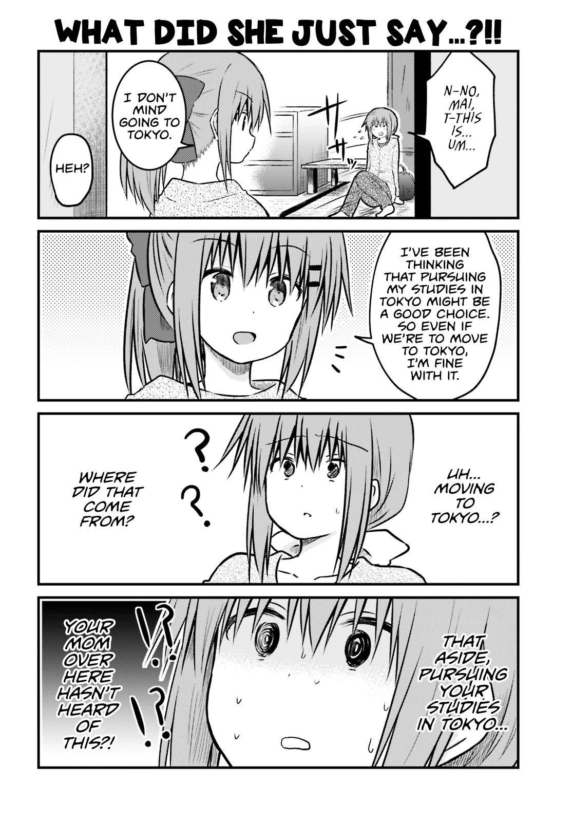 Her Elder Sister Has a Crush on Her, But She Doesn't Mind Chapter 26 page 4 - Chapter 26: The Mother Who's Drawn a Book About a Siscon Elder Sister and the Little Sister That Doesn't Mind [END]