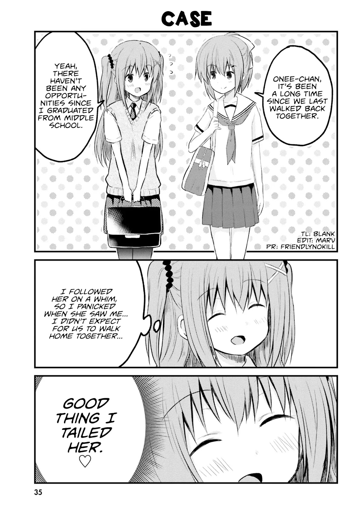Her Elder Sister Has a Crush on Her, But She Doesn't Mind Chapter 3 page 3 - Chapter 3: Siscon Elder Sister and Detour