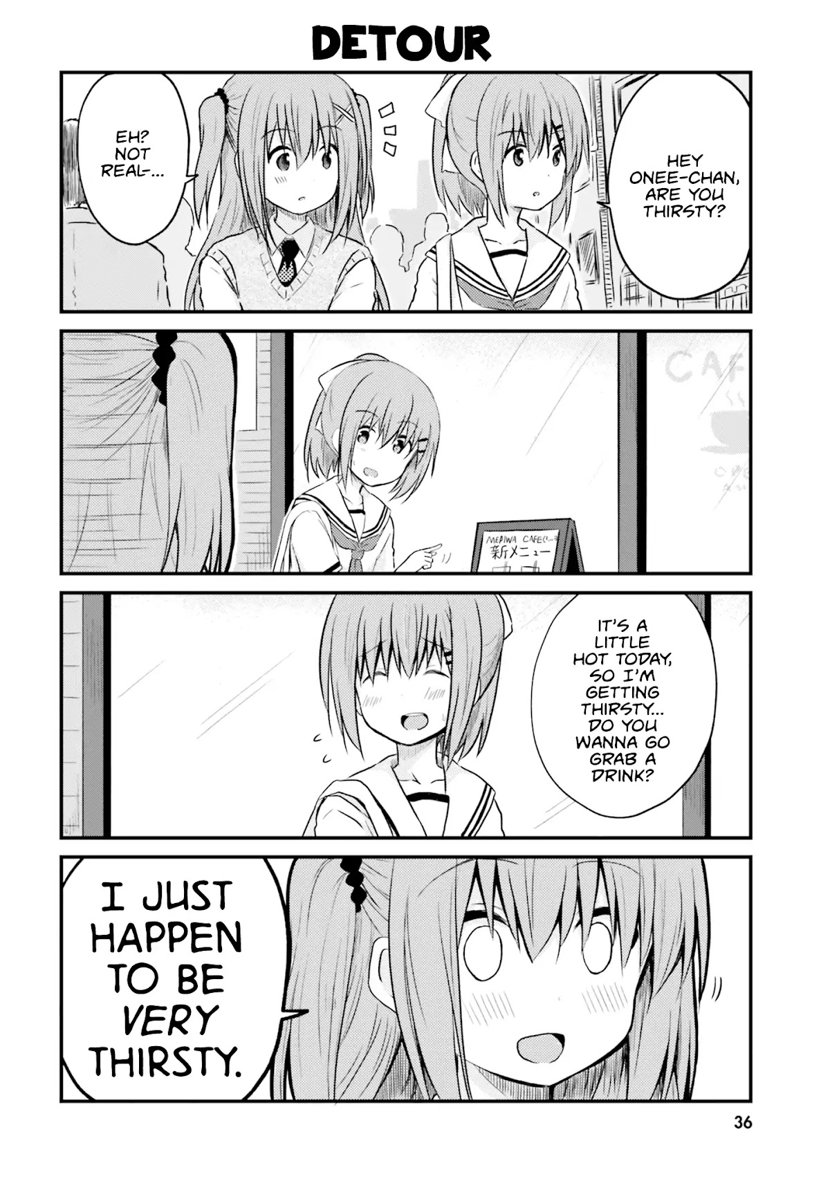 Her Elder Sister Has a Crush on Her, But She Doesn't Mind Chapter 3 page 4 - Chapter 3: Siscon Elder Sister and Detour