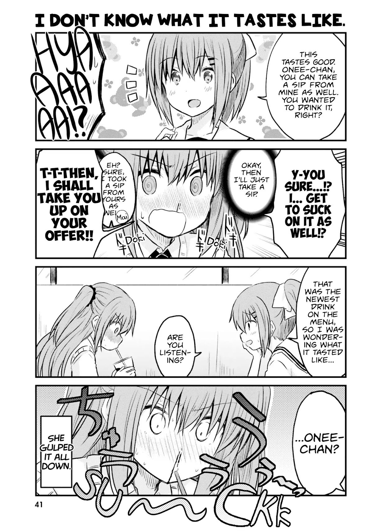 Her Elder Sister Has a Crush on Her, But She Doesn't Mind Chapter 3 page 9 - Chapter 3: Siscon Elder Sister and Detour