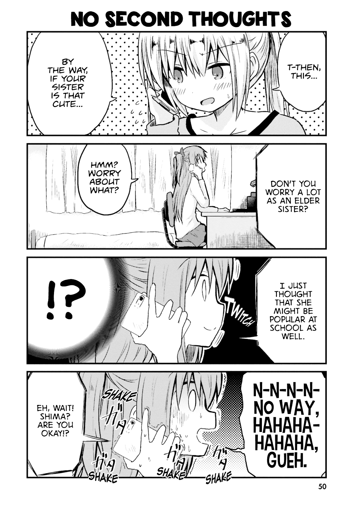 Her Elder Sister Has a Crush on Her, But She Doesn't Mind Chapter 4 page 6 - Chapter 4: Siscon Elder Sister and Popular Little Sister