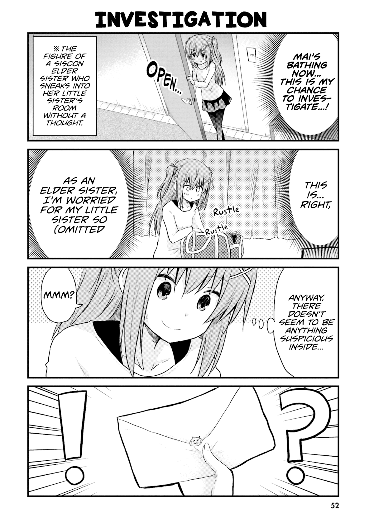 Her Elder Sister Has a Crush on Her, But She Doesn't Mind Chapter 4 page 8 - Chapter 4: Siscon Elder Sister and Popular Little Sister