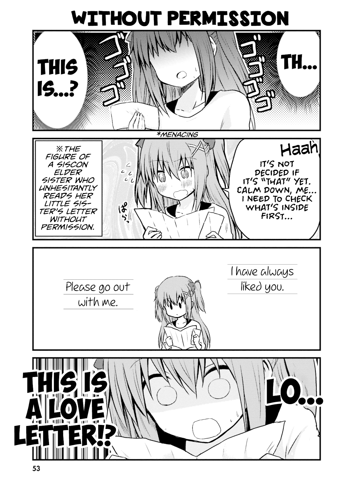 Her Elder Sister Has a Crush on Her, But She Doesn't Mind Chapter 4 page 9 - Chapter 4: Siscon Elder Sister and Popular Little Sister