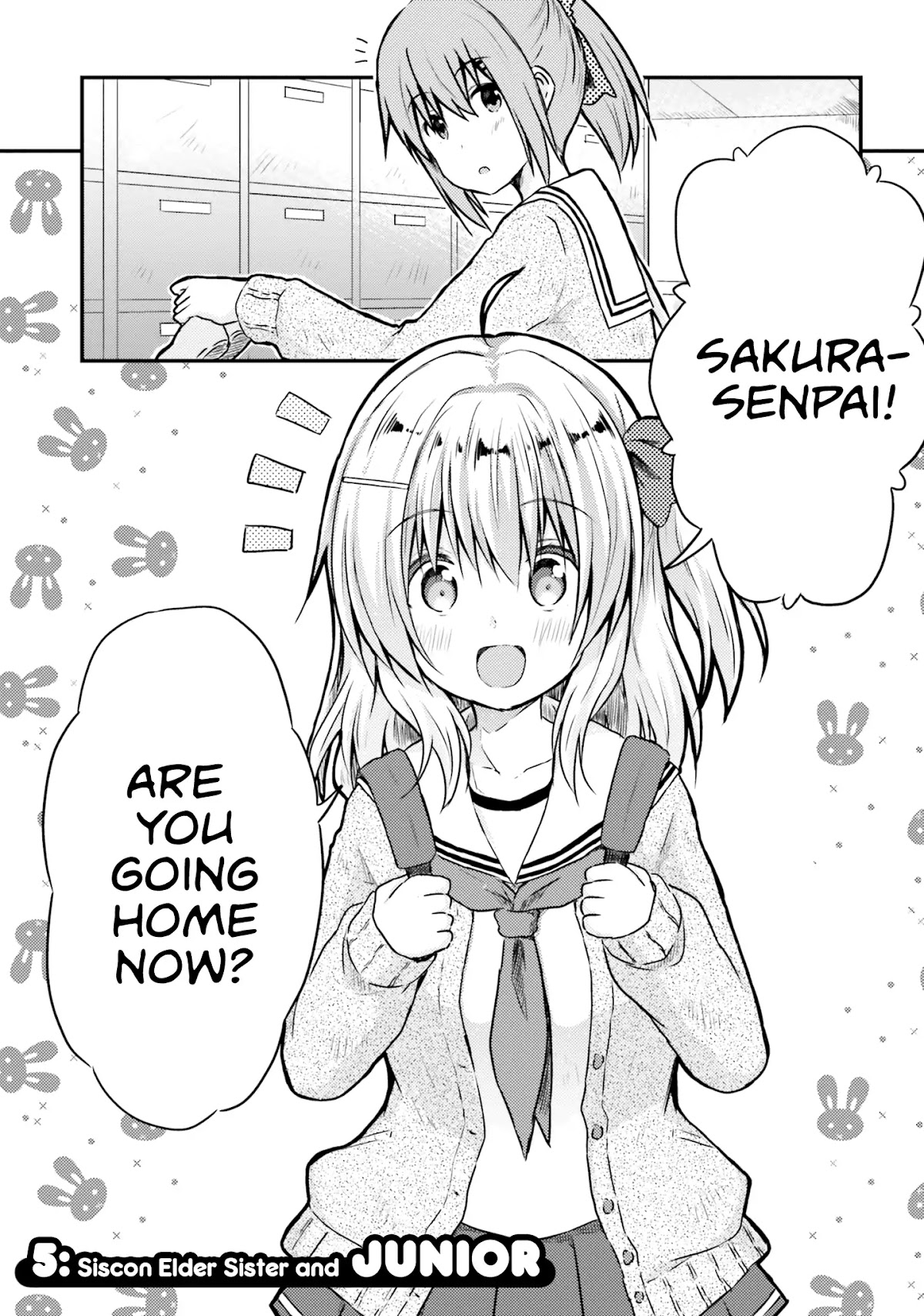 Her Elder Sister Has a Crush on Her, But She Doesn't Mind Chapter 5 page 1 - Chapter 5: Siscon Elder Sister and Junior