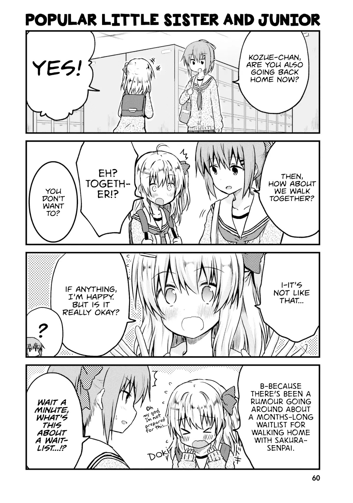 Her Elder Sister Has a Crush on Her, But She Doesn't Mind Chapter 5 page 2 - Chapter 5: Siscon Elder Sister and Junior