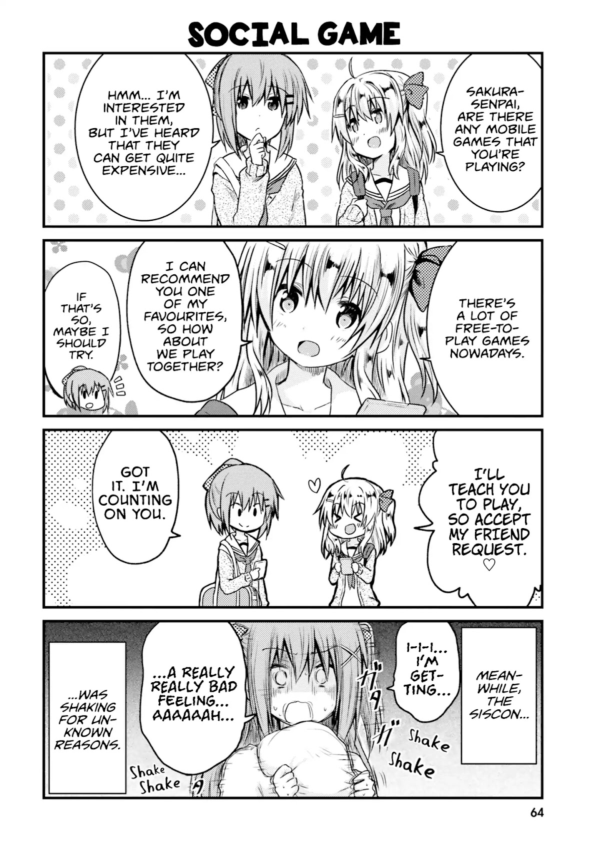 Her Elder Sister Has a Crush on Her, But She Doesn't Mind Chapter 5 page 6 - Chapter 5: Siscon Elder Sister and Junior