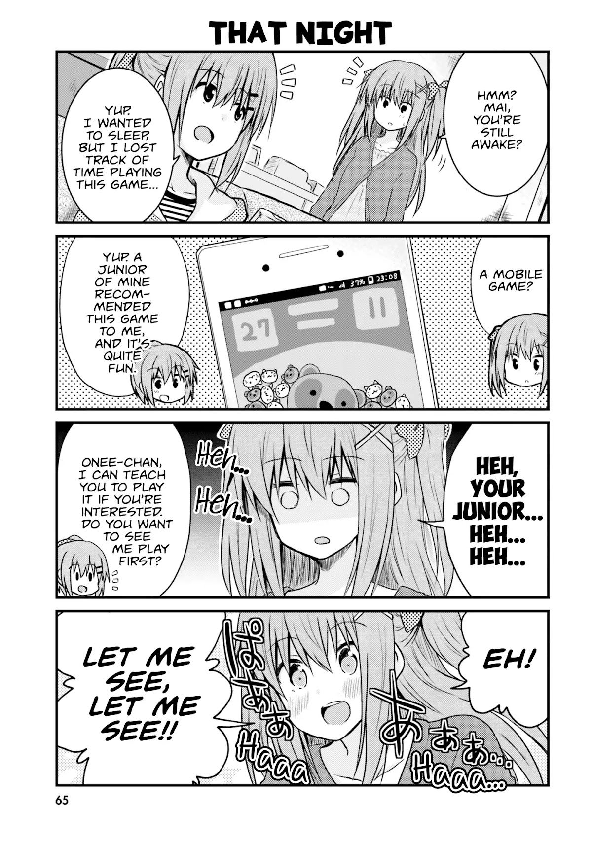 Her Elder Sister Has a Crush on Her, But She Doesn't Mind Chapter 5 page 7 - Chapter 5: Siscon Elder Sister and Junior