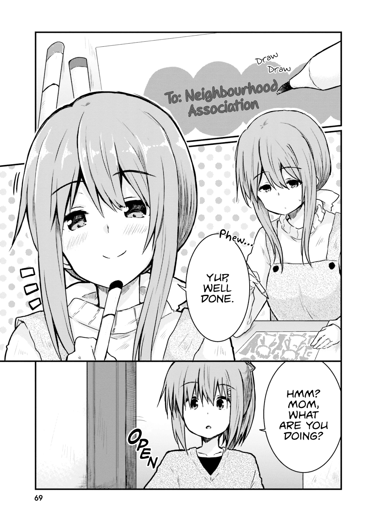 Her Elder Sister Has a Crush on Her, But She Doesn't Mind Chapter 6 page 1 - Chapter 6: Siscon Elder Sister and Mother