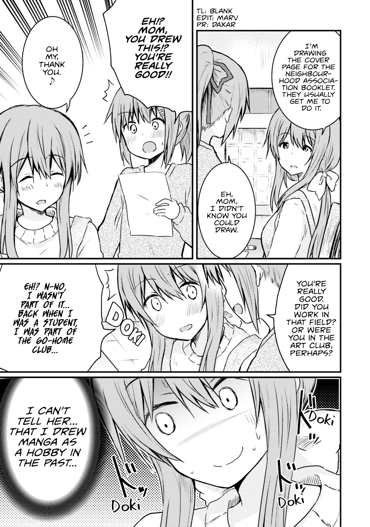 Her Elder Sister Has a Crush on Her, But She Doesn't Mind Chapter 6 page 3 - Chapter 6: Siscon Elder Sister and Mother