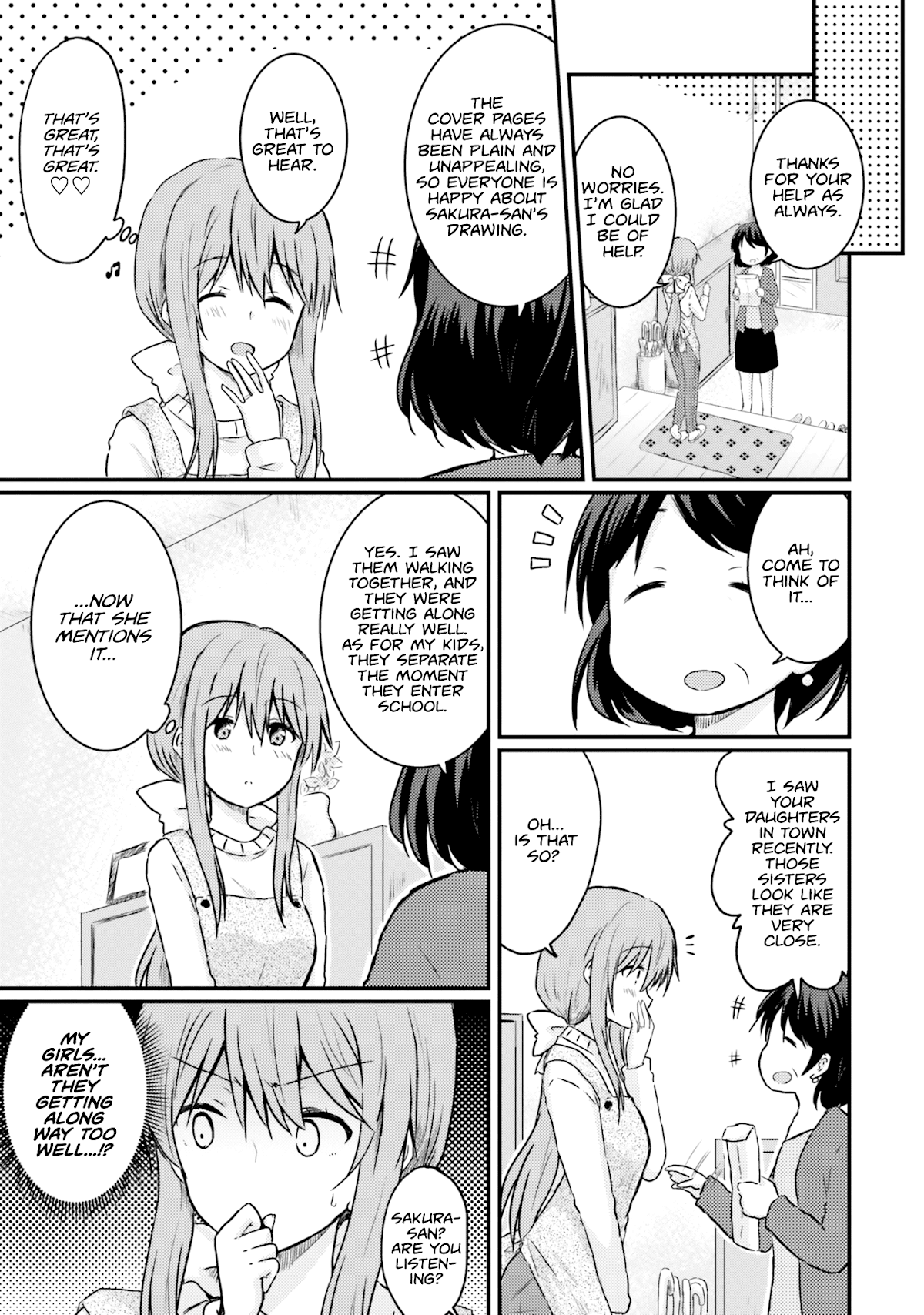 Her Elder Sister Has a Crush on Her, But She Doesn't Mind Chapter 6 page 5 - Chapter 6: Siscon Elder Sister and Mother
