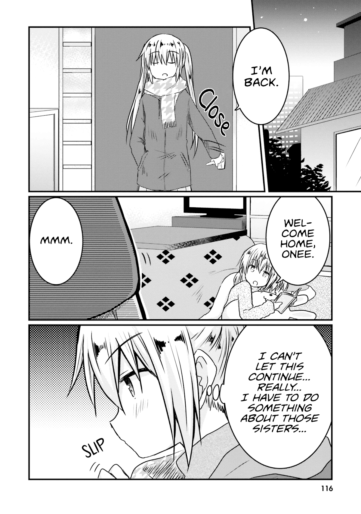 Her Elder Sister Has a Crush on Her, But She Doesn't Mind Chapter 8 page 12 - Chapter 8: Siscon Elder Sister and a Friend Acting Strangely, and a Little Sister Playing Social Games ②