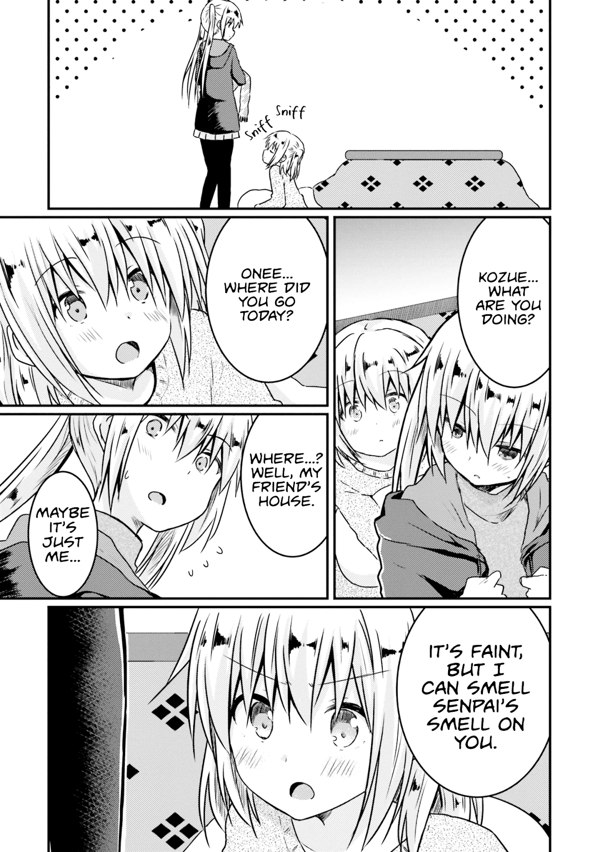 Her Elder Sister Has a Crush on Her, But She Doesn't Mind Chapter 8 page 13 - Chapter 8: Siscon Elder Sister and a Friend Acting Strangely, and a Little Sister Playing Social Games ②