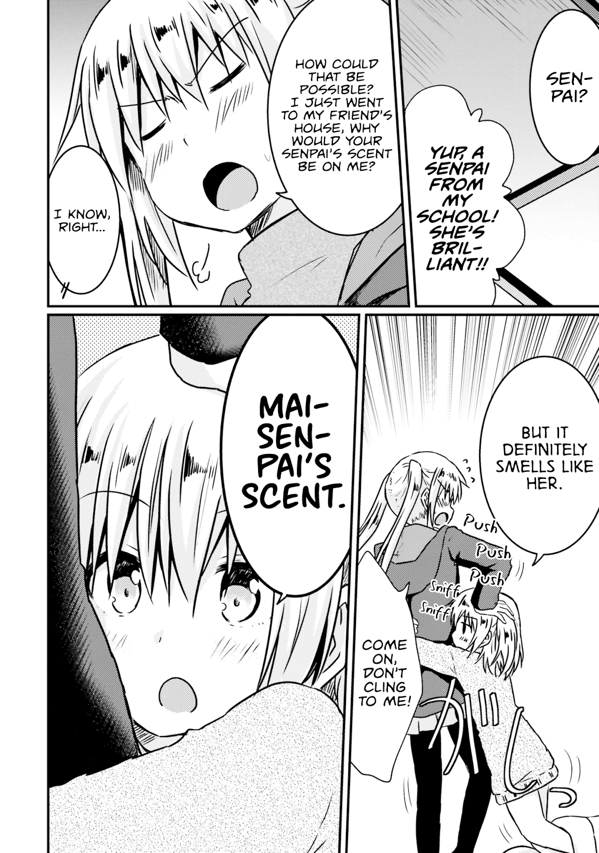 Her Elder Sister Has a Crush on Her, But She Doesn't Mind Chapter 8 page 14 - Chapter 8: Siscon Elder Sister and a Friend Acting Strangely, and a Little Sister Playing Social Games ②