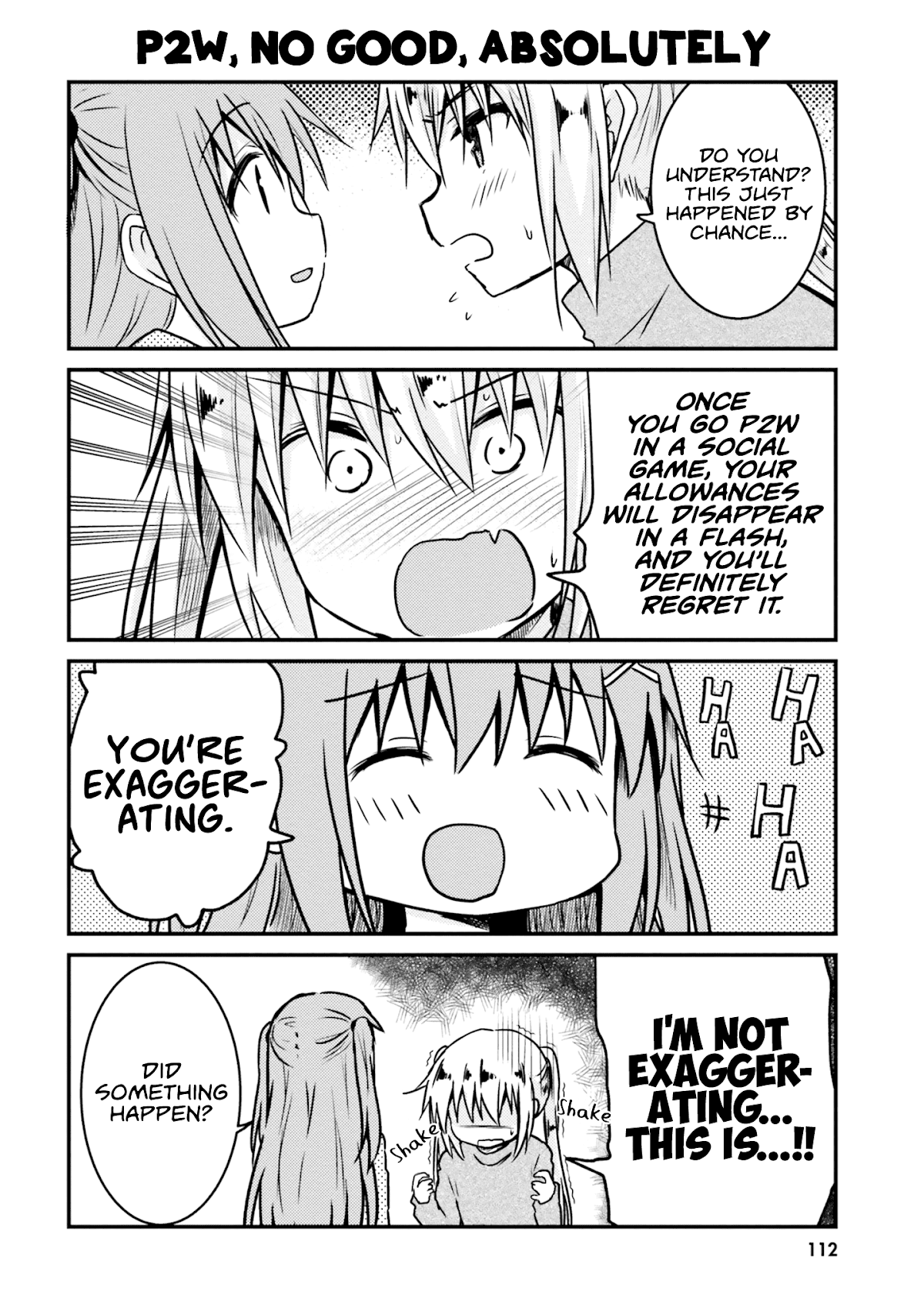Her Elder Sister Has a Crush on Her, But She Doesn't Mind Chapter 8 page 8 - Chapter 8: Siscon Elder Sister and a Friend Acting Strangely, and a Little Sister Playing Social Games ②