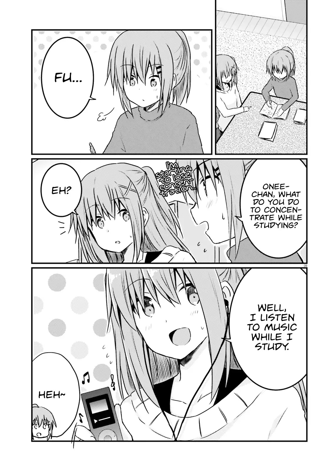 Her Elder Sister Has a Crush on Her, But She Doesn't Mind Chapter 9 page 9 - Chapter 9: Siscon Elder Sister and a Little Sister With Bad Grades