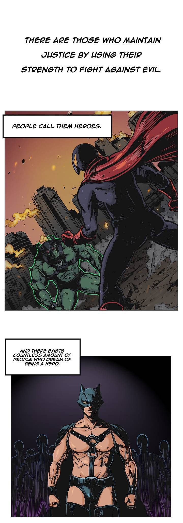 Her Hero Chapter 1 page 2 - Chapter 1