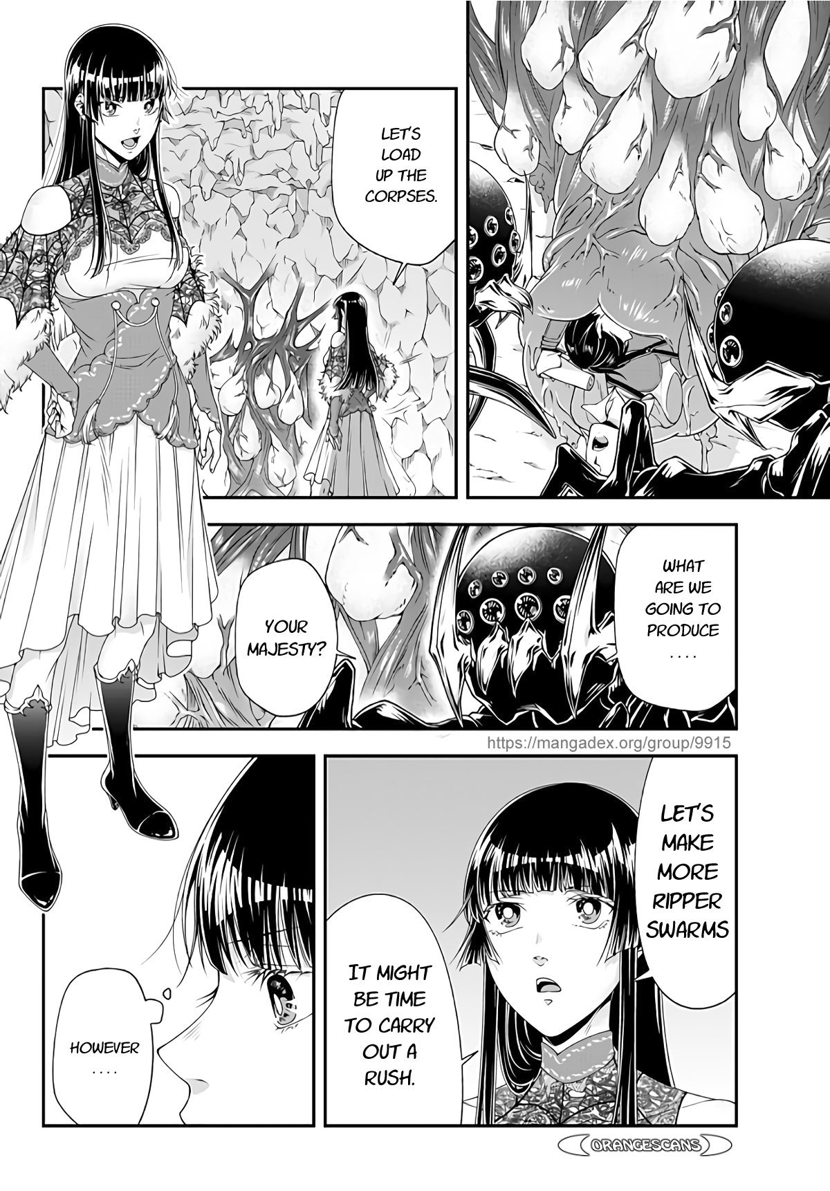 Her Majesty's Swarm Chapter 10 page 13 - Chapter 10: Lisitsa Familia's Demise