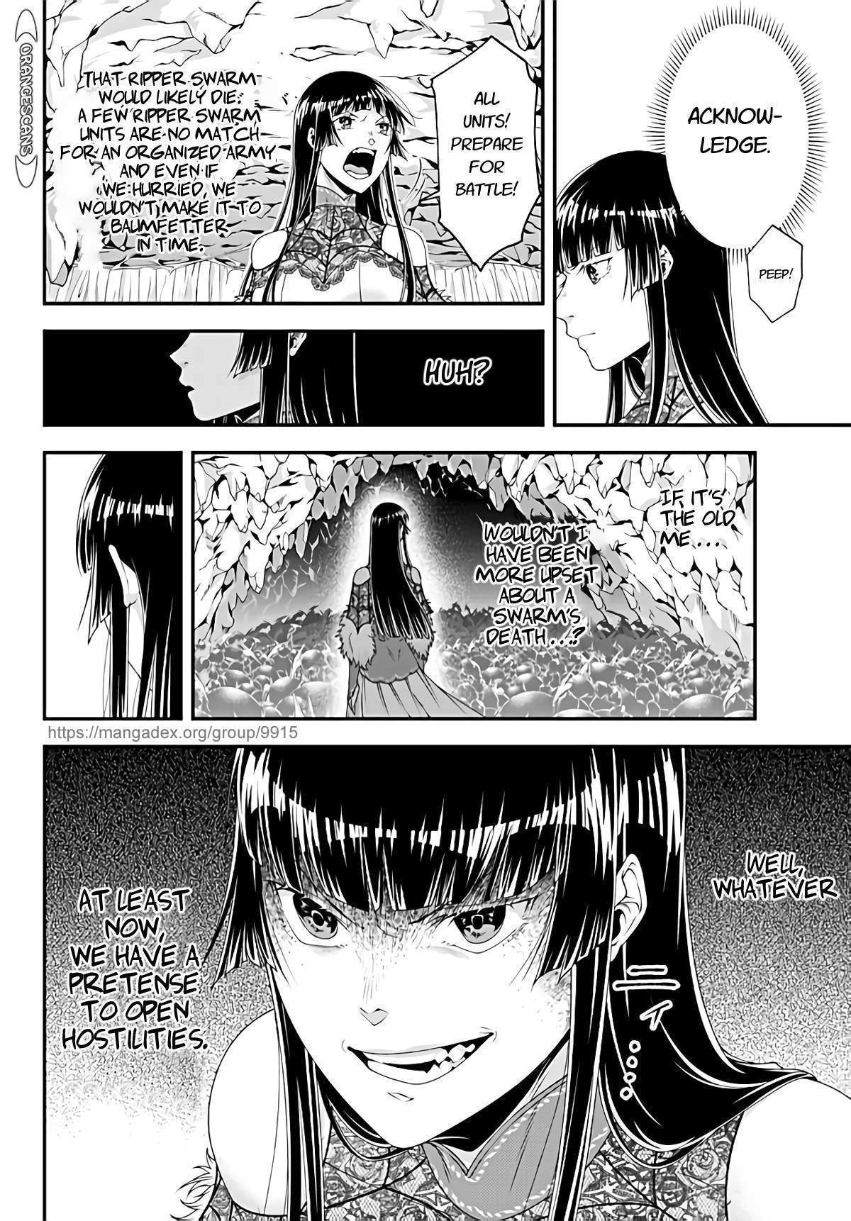 Her Majesty's Swarm Chapter 11 page 7 - Chapter 11: Enemy Assault
