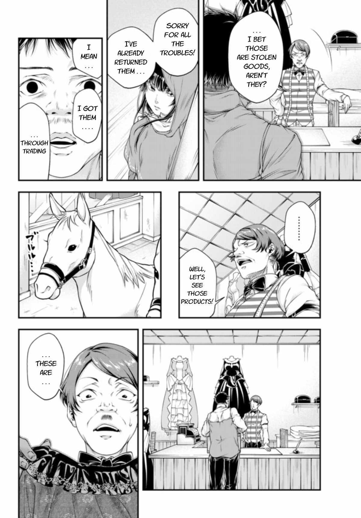 Her Majesty's Swarm Chapter 5 page 4 - Chapter 5: Meat and Dress
