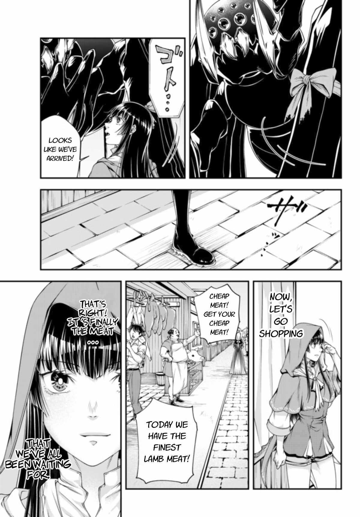 Her Majesty's Swarm Chapter 5 page 9 - Chapter 5: Meat and Dress