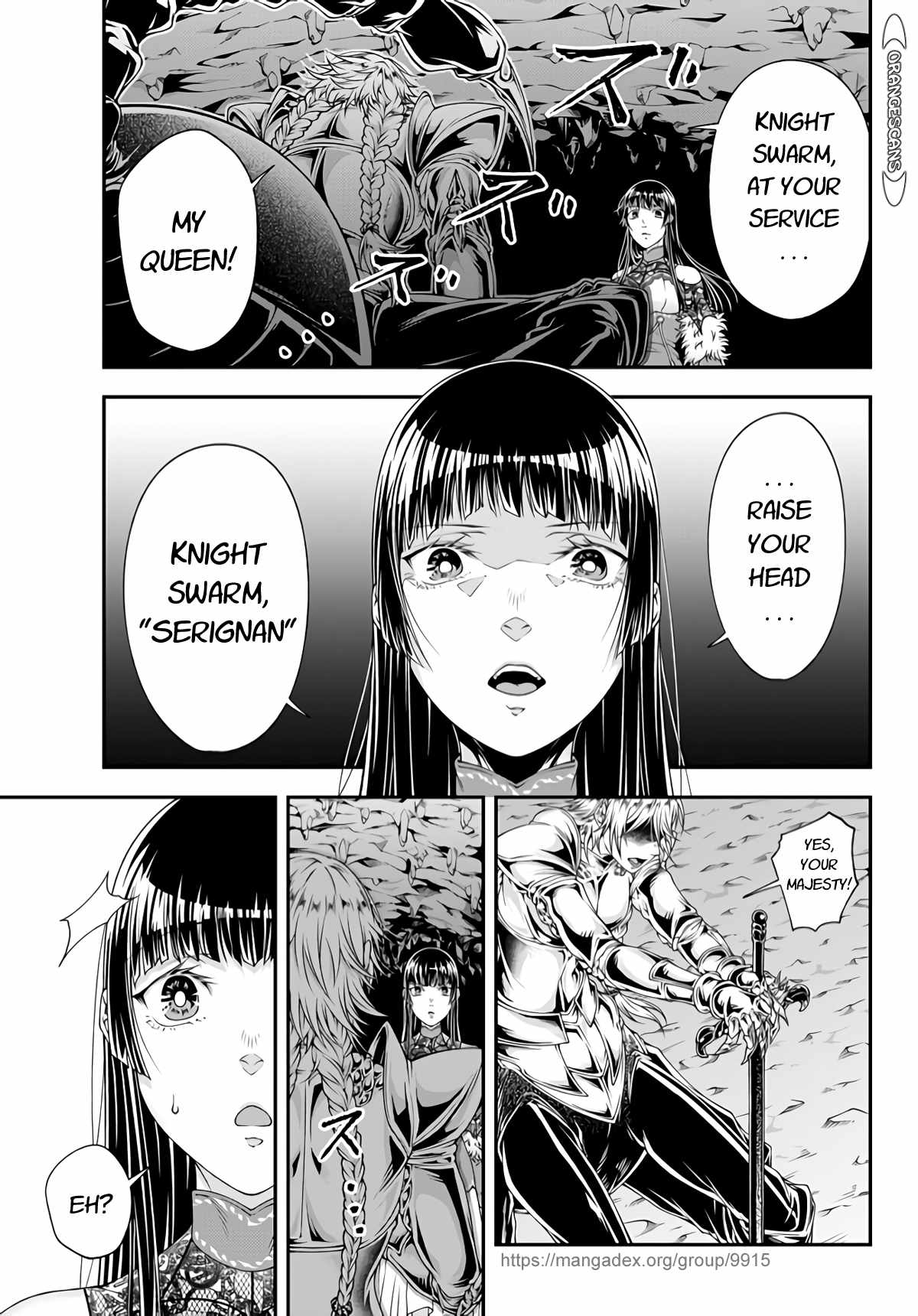 Her Majesty's Swarm Chapter 7 page 11 - Chapter 7: Close Aide