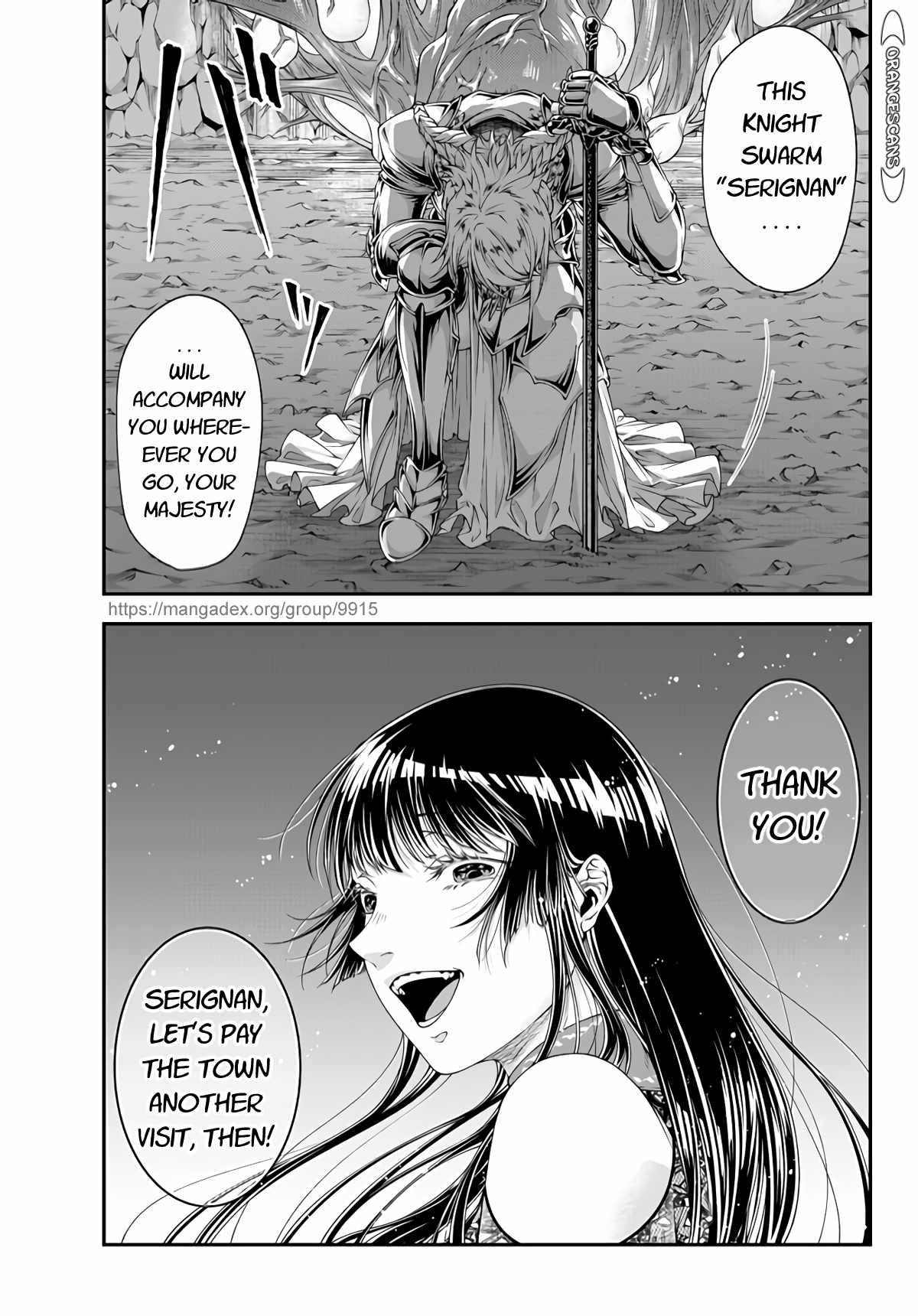 Her Majesty's Swarm Chapter 7 page 17 - Chapter 7: Close Aide