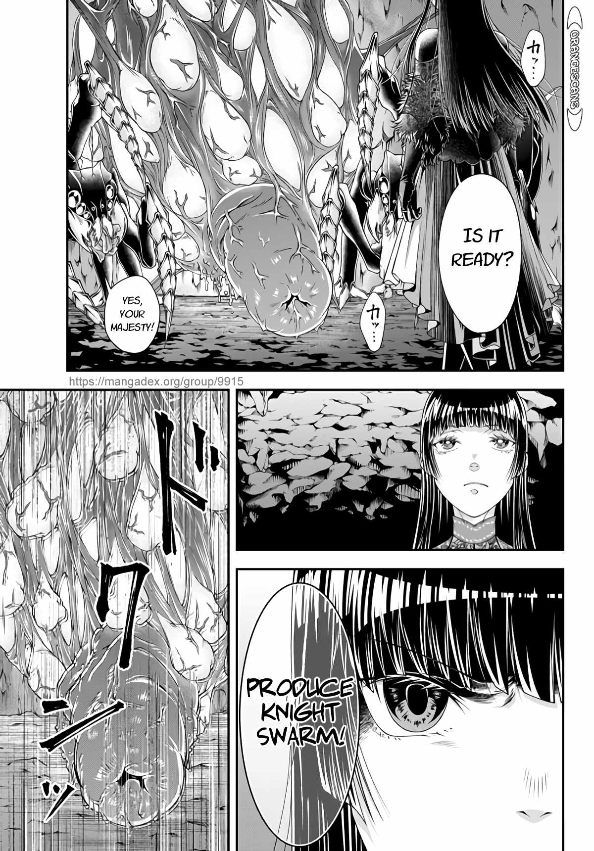 Her Majesty's Swarm Chapter 7 page 9 - Chapter 7: Close Aide