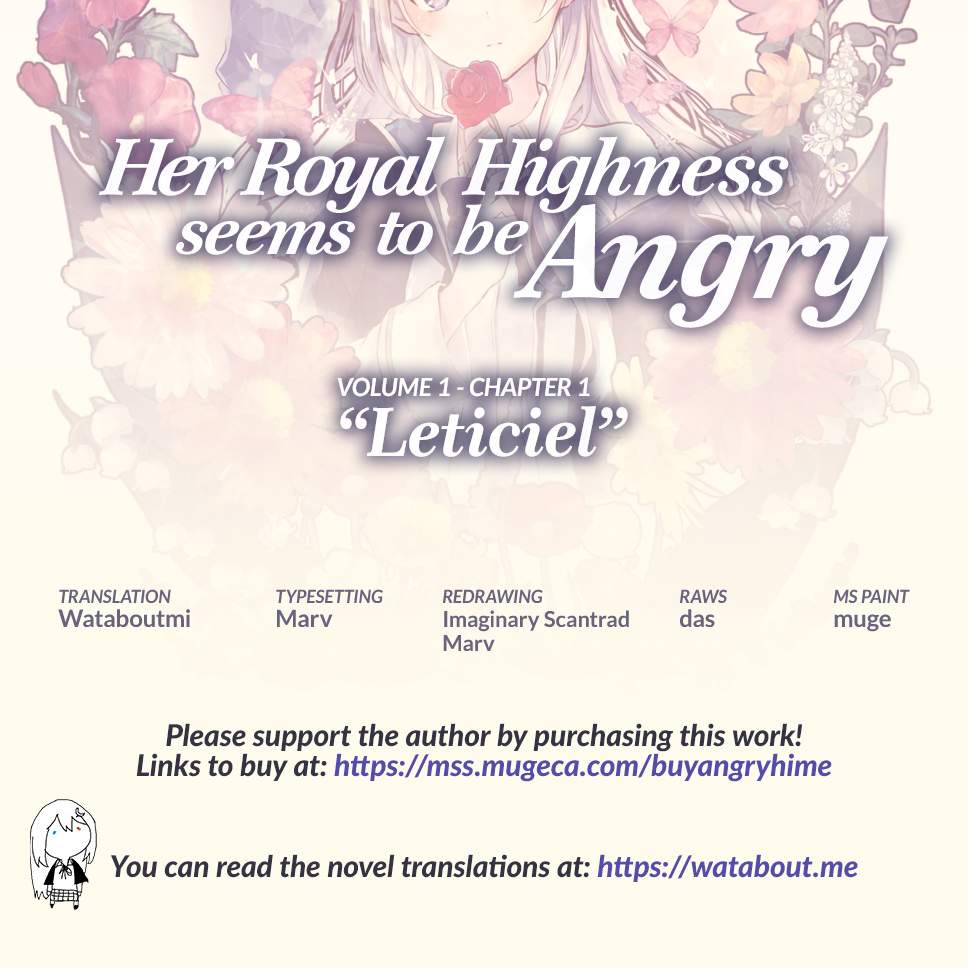 Her Royal Highness Seems To Be Angry Chapter 1 page 39 - Chapter 1: Leticiel