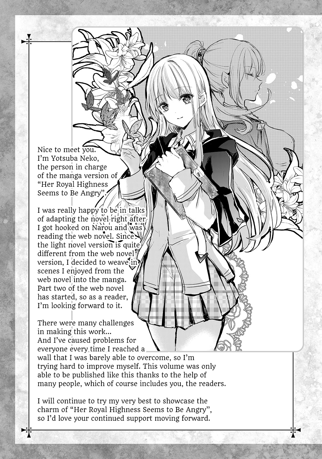 Her Royal Highness Seems To Be Angry Chapter 5.5 page 8 - Chapter 5.5: Short Story: Life in Rizenrose Royal Castle