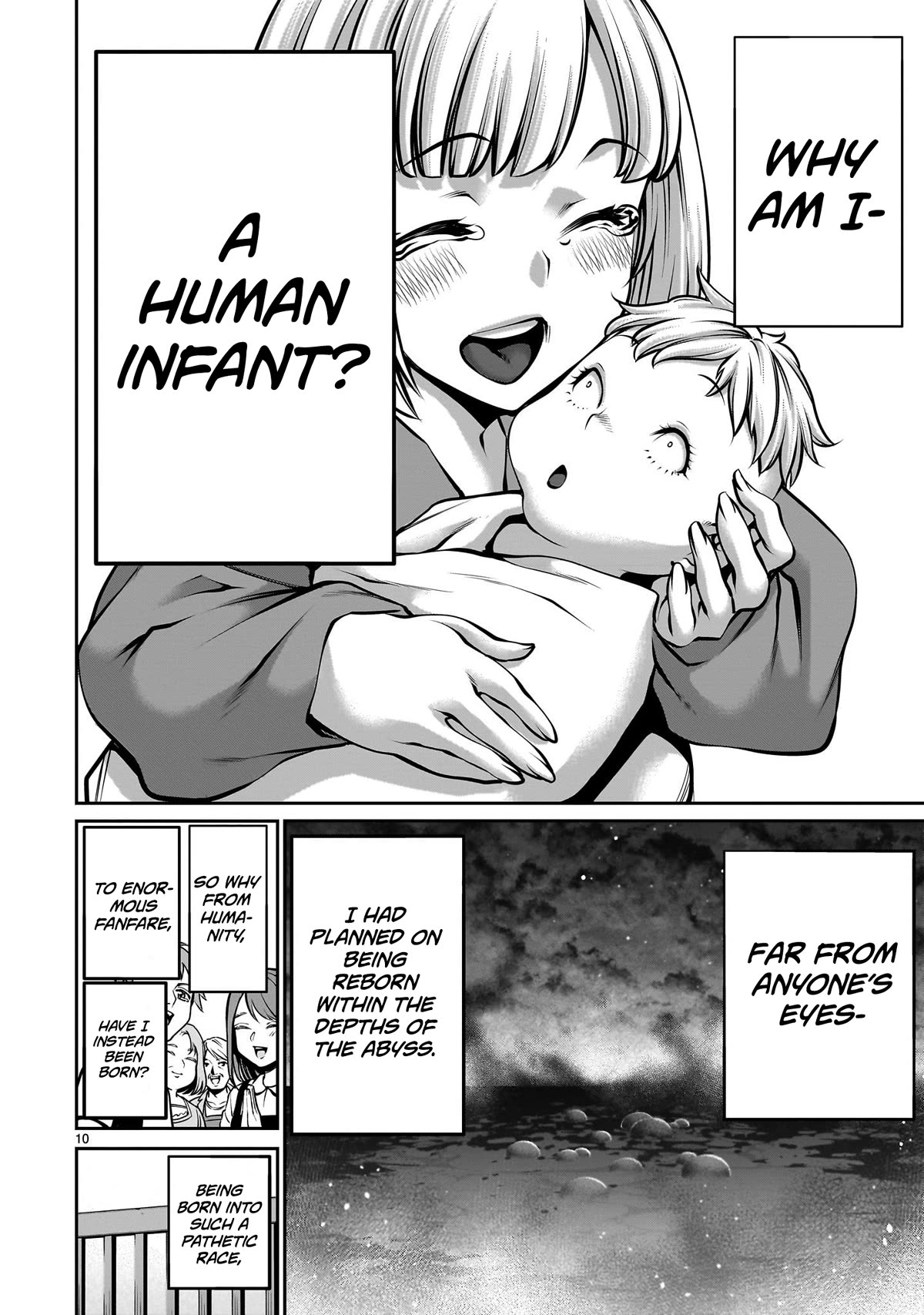 Her Strongest Ability Is Begging for Mercy, the Frustrating World Conquest Adventures of a Former Demon King Chapter 1 page 10 - Chapter 1: "My First Time Begging For Mercy"