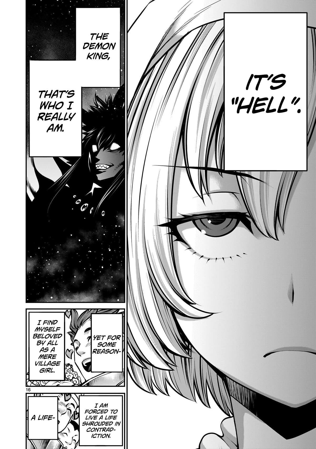 Her Strongest Ability Is Begging for Mercy, the Frustrating World Conquest Adventures of a Former Demon King Chapter 1 page 16 - Chapter 1: "My First Time Begging For Mercy"