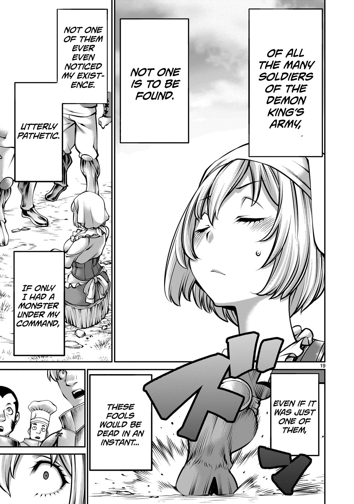Her Strongest Ability Is Begging for Mercy, the Frustrating World Conquest Adventures of a Former Demon King Chapter 1 page 19 - Chapter 1: "My First Time Begging For Mercy"