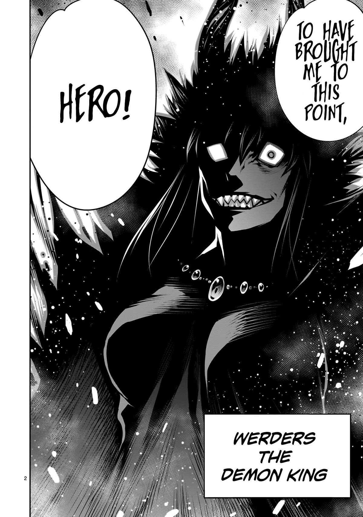 Her Strongest Ability Is Begging for Mercy, the Frustrating World Conquest Adventures of a Former Demon King Chapter 1 page 2 - Chapter 1: "My First Time Begging For Mercy"