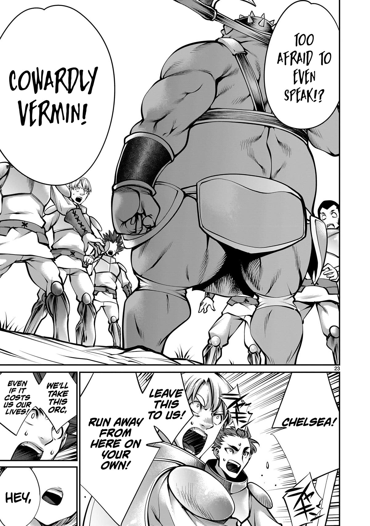 Her Strongest Ability Is Begging for Mercy, the Frustrating World Conquest Adventures of a Former Demon King Chapter 1 page 23 - Chapter 1: "My First Time Begging For Mercy"