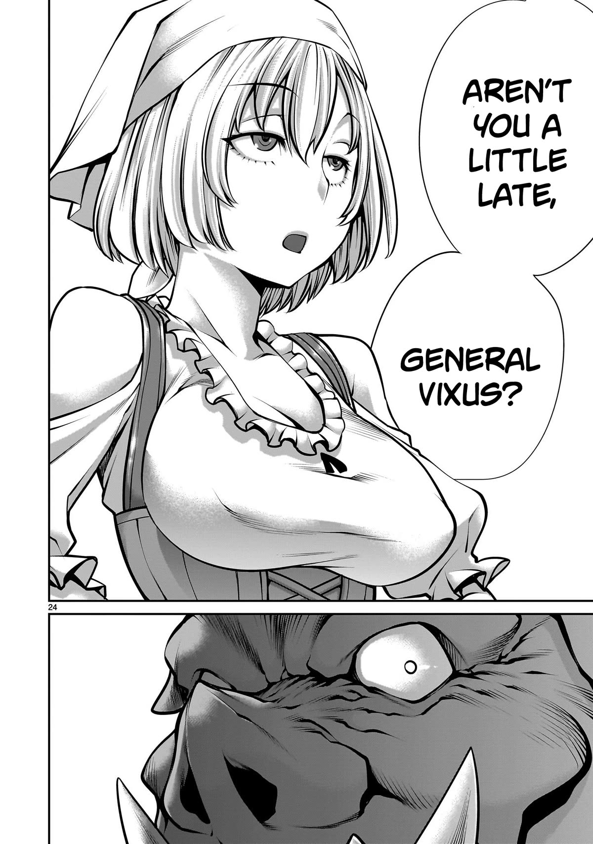 Her Strongest Ability Is Begging for Mercy, the Frustrating World Conquest Adventures of a Former Demon King Chapter 1 page 24 - Chapter 1: "My First Time Begging For Mercy"