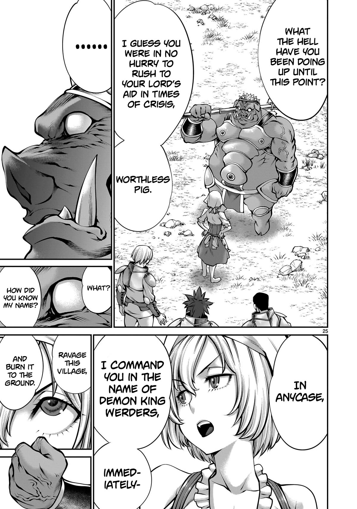 Her Strongest Ability Is Begging for Mercy, the Frustrating World Conquest Adventures of a Former Demon King Chapter 1 page 25 - Chapter 1: "My First Time Begging For Mercy"