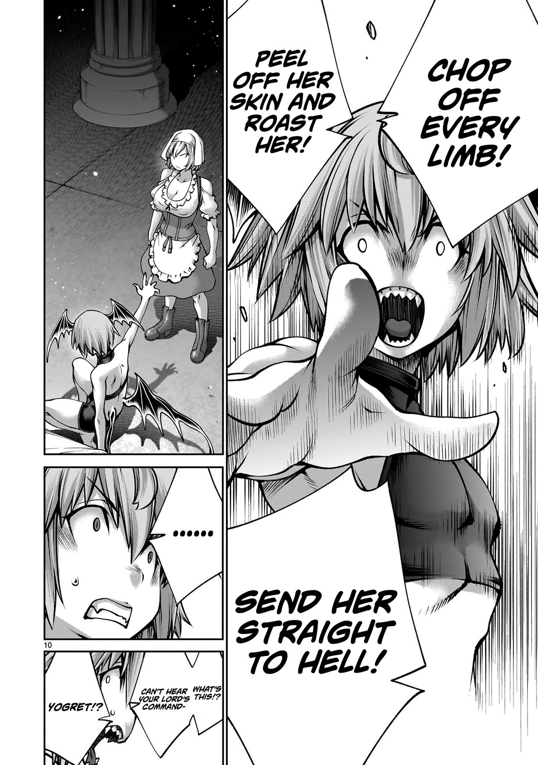 Her Strongest Ability Is Begging for Mercy, the Frustrating World Conquest Adventures of a Former Demon King Chapter 10 page 10 - Chapter 10: "Cucked and Begging For Mercy"