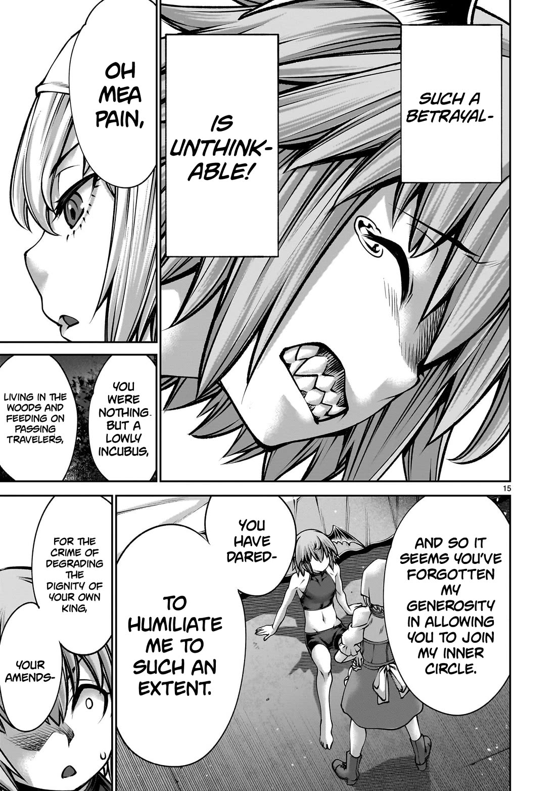 Her Strongest Ability Is Begging for Mercy, the Frustrating World Conquest Adventures of a Former Demon King Chapter 10 page 14 - Chapter 10: "Cucked and Begging For Mercy"